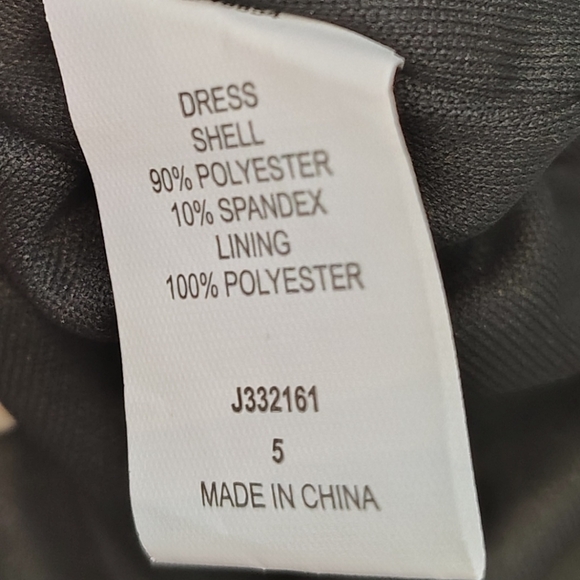 Chic Black Ruched Mini Dress - Picture 7 of 12